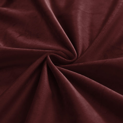 MJ11 Soft Soundproof Luxury Velvet Blackout Drapes Back Tab and Rod Pocket 2 In 1 (1 Panel)