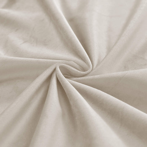 MJ11 Soft Velvet Blackout Drapes For Living Room Bedroom Grommet 1 Panel
