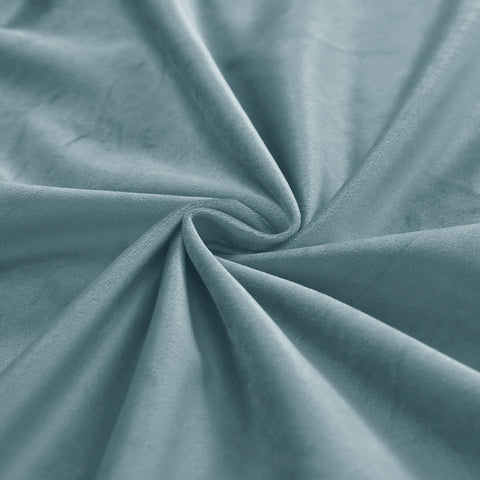 MJ11 Soft Velvet Blackout Drapes For Living Room Bedroom Grommet 1 Panel