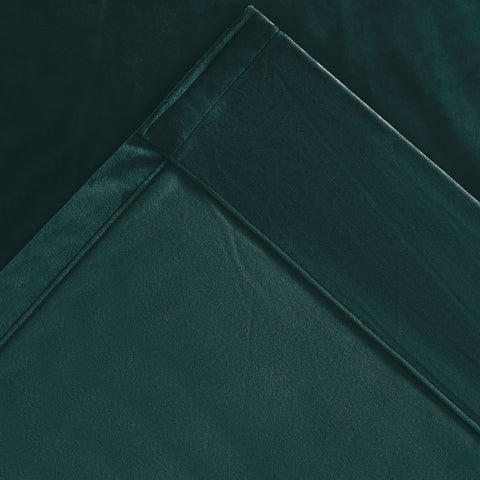 MJ11 Soft Velvet Blackout Drapes For Living Room Bedroom Pinch Pleat 1 Panel