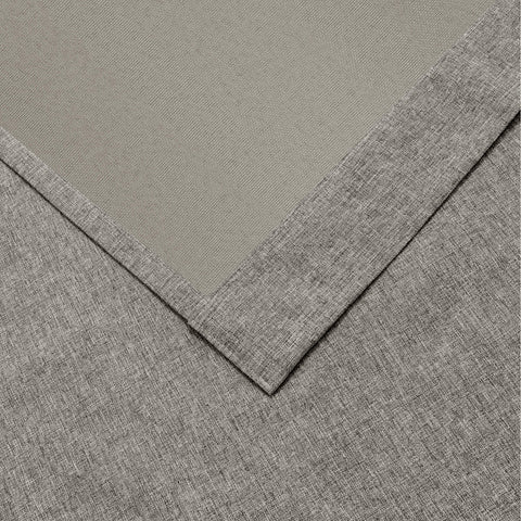 OY19S Blackout Linen Curtains 3 IN 1 Header 1 Panel