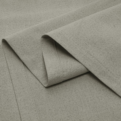 OY66 Extra Long Ultra-Soft Blackout Double-Sided Lightweight Linen Curtain 1 Panel