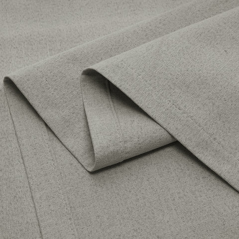 OY66 Extra Long Ultra-Soft Blackout Double-Sided Lightweight Linen Curtain 1 Panel