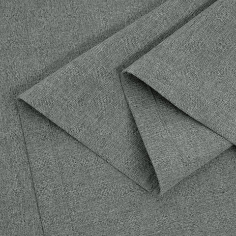 OY66 Extra Long Ultra-Soft Blackout Double-Sided Lightweight Linen Curtain 1 Panel