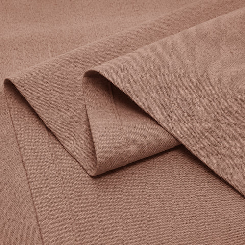 OY66 Extra Long Ultra-Soft Blackout Double-Sided Lightweight Linen Curtain 1 Panel