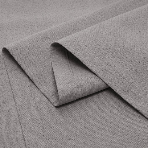 OY66 Ultra-Soft Blackout Double-Sided Lightweight Linen Curtain Pinch Pleat 1 Panel